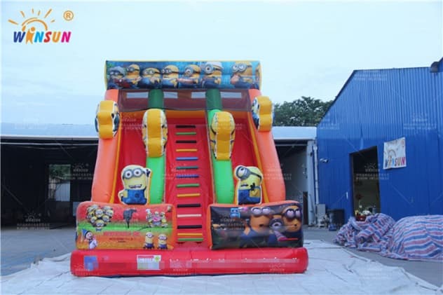 wholesale minions inflatable slide
