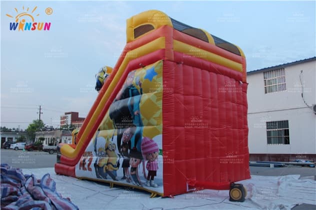 indoor minions inflatable slide price