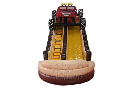 WSS-244 Monster Truck Inflatable Slide