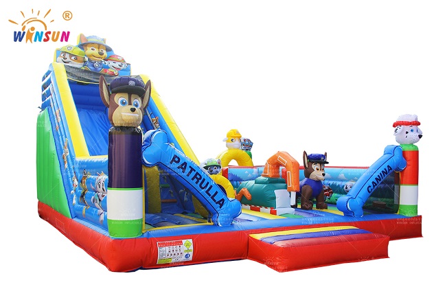 paw patrol giant inflatable playground wsl 118 3