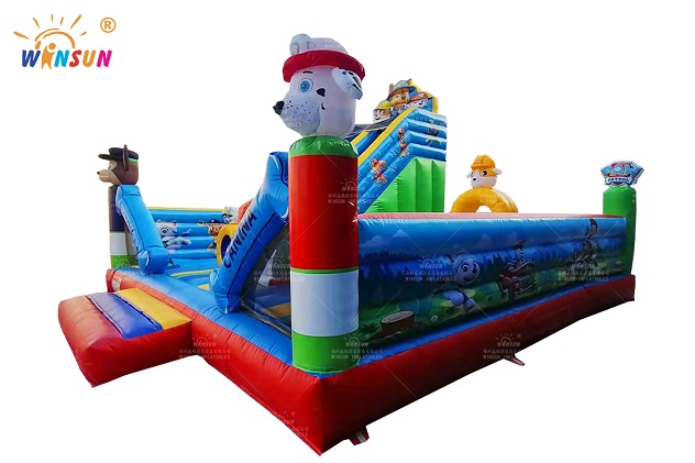 paw patrol giant inflatable playground wsl 118 5