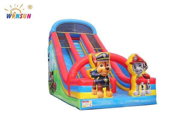paw patrol inflatable dry slide wss319 2