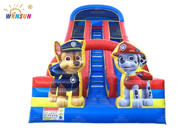 paw patrol inflatable dry slide wss319 3