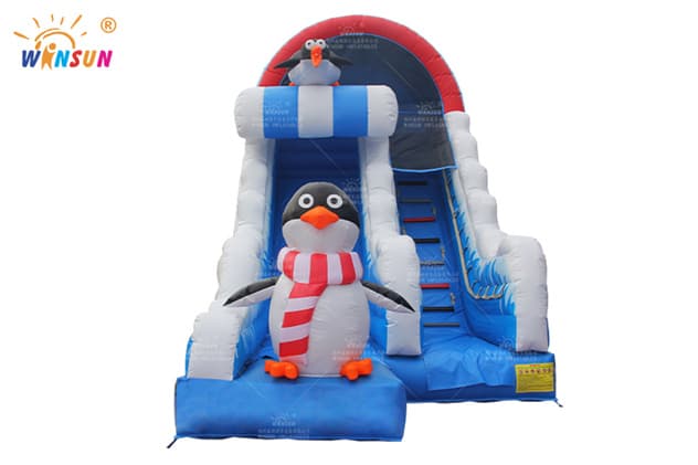 penguins inflatable slide wss359 2