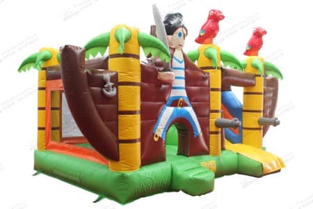 WSC-351 Pirate Ship Inflatable Bouncer