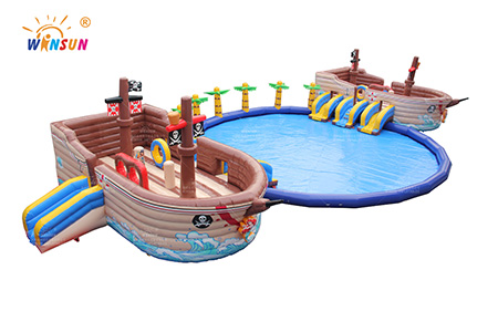 WSR-009 Inflatable Pirate_ship Water Park