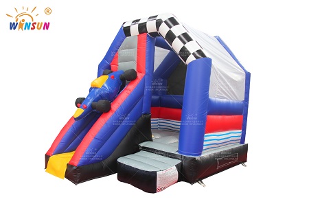 WSC-410 Race Car Inflatable Combo