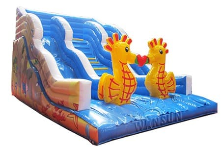 WSS-208 Seahorse Inflatable Water Slide