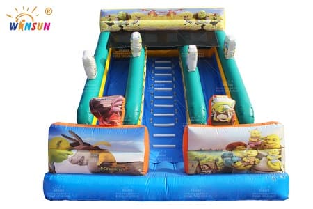 WSS-352 Shrek Inflatable Slide