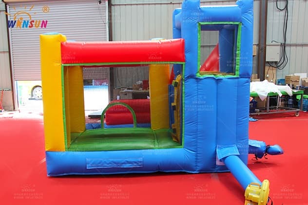 small water slide with castle wss309 4