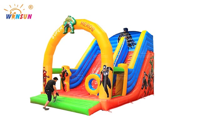 the avengers inflatable slide wss310 2