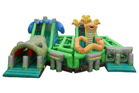 WSP-295 The Lost Jungle Inflatable Obstacle Course