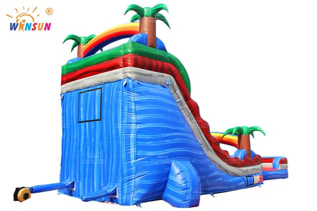 tropical marble inflatable water slide wss338 3