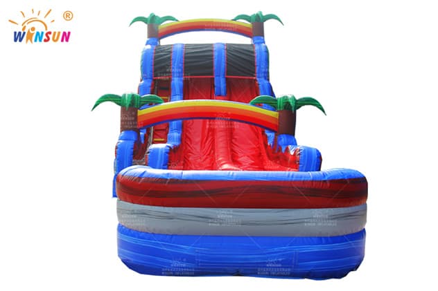 tropical marble inflatable water slide wss338 4