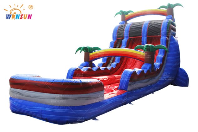 tropical marble inflatable water slide wss338 5