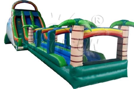 WSS-198 Tropical Rain Forest Slip N Slide