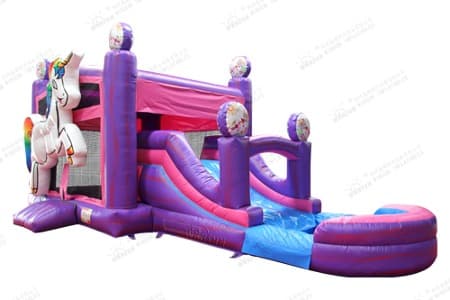WSC-350 Unicorn Inflatable Bouncer With Slide