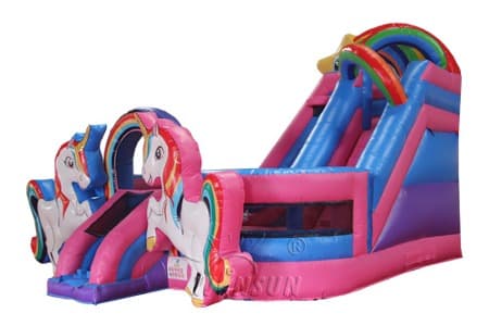 WSC-303 Unicorn Inflatable Combo