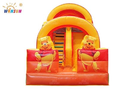 WSS-351 Winnie The Pooh Inflatable Slide