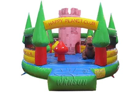 outdoor Forest bounce house