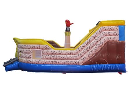 Inflatable Pirate ship for sale