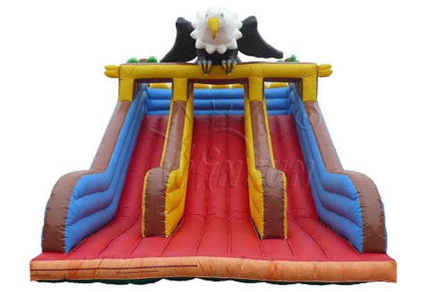 wholesale double lane Inflatable Slide