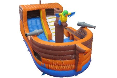 Pirate ship bounce house for kids