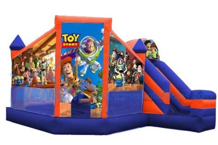 commercial inflatable toy story combo