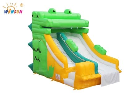 WSS-372 Crocodile Inflatable Water Slide
