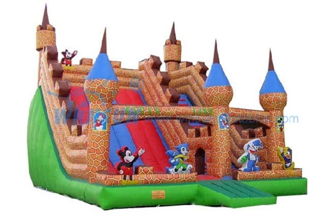 outdoor inflatable dry slide manufacturer