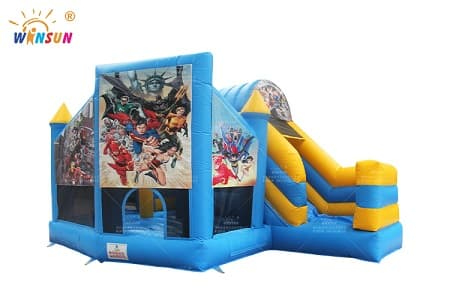 inflatable combo heros theme price