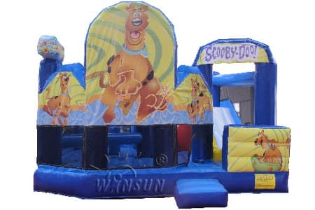 WSC-124 Scooby Dog Inflatable Bouncer Combo
