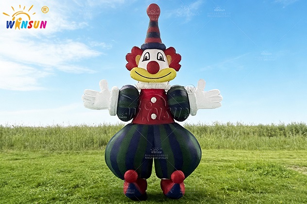 Custom Inflatable Clown Mascot for Business Branding