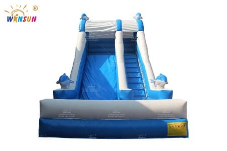 WSS-378 Dolphin Theme Inflatable Slide