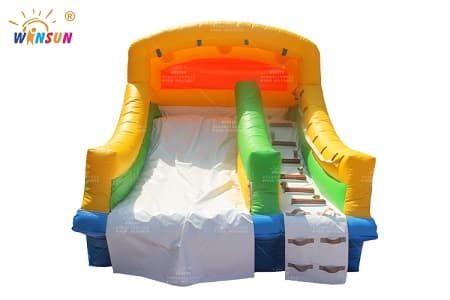 WSS-380 Mini Inflatable Water Slide for pools