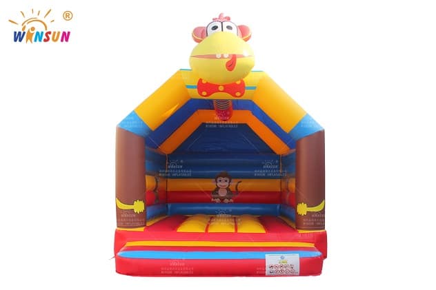 monkey theme inflatable bouncer for kids for sale