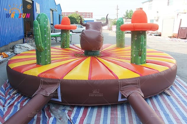 wholesale Safety rodeo game inflatable bull