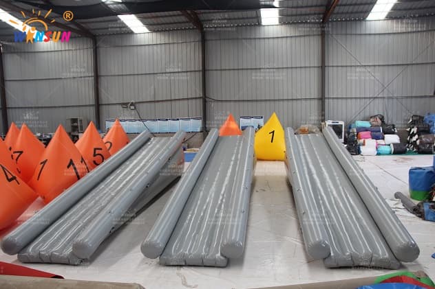 commercial air sealed inflatable slide