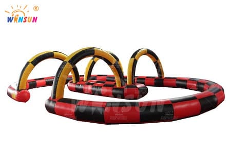WSP-293 Bumper Car Inflatable Race Track