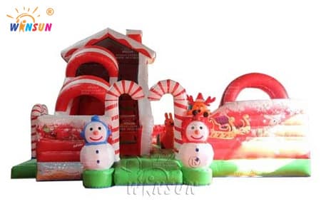 WSC-313 Inflatable Playground with Christmas theme