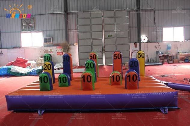 commercial inflatable hoopla game