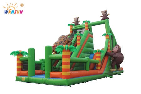 jungle-drop inflatable free fall