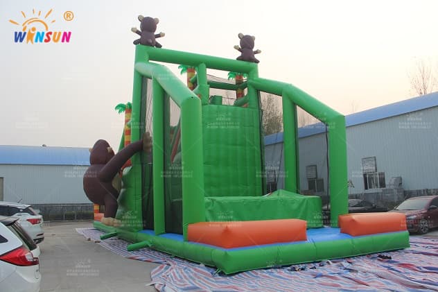 outdoor jungle-drop inflatable free fall