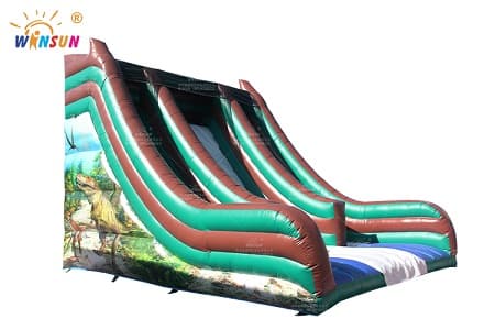 jurassic dinosaur inflatable slide