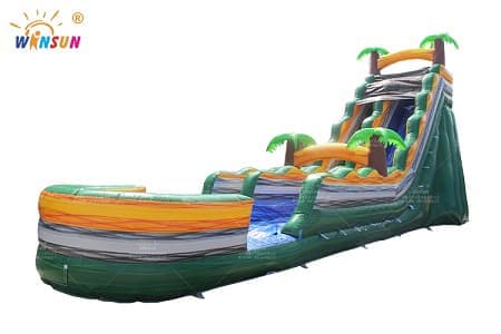 WSS-381 Giant Marble Inflatable Water Slide