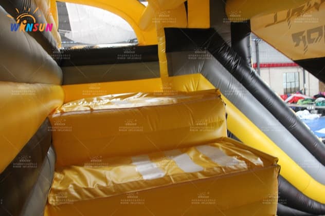 commercial warrior inflatable obstacle course