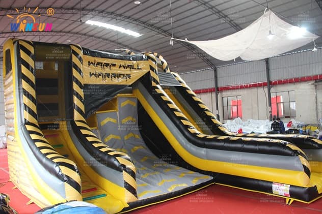 wholesale warrior inflatable obstacle course for kids