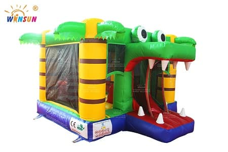 WSC-430 Crocodile Theme Inflatable Jumping Castle