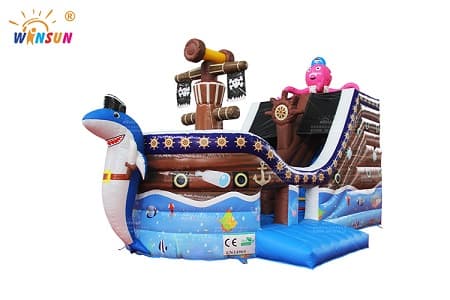 WSC-409 Inflatable Bouncer Pirate Ship