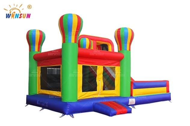 giant inflatable combo jumping castle slide for sale